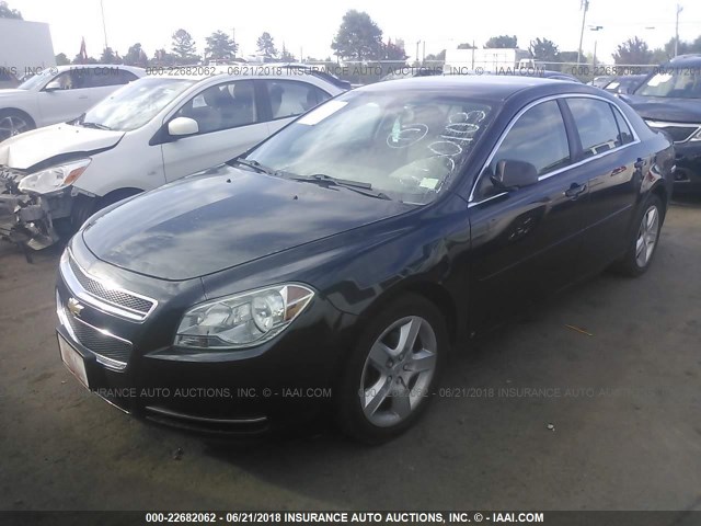 1G1ZG57B59F250103 - 2009 CHEVROLET MALIBU LS 黑色 照片 2