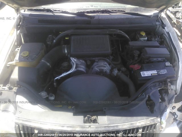 1J4HR48N55C628796 - 2005 JEEP GRAND CHEROKEE LAREDO/COLUMBIA/FREEDOM 白色 照片 10