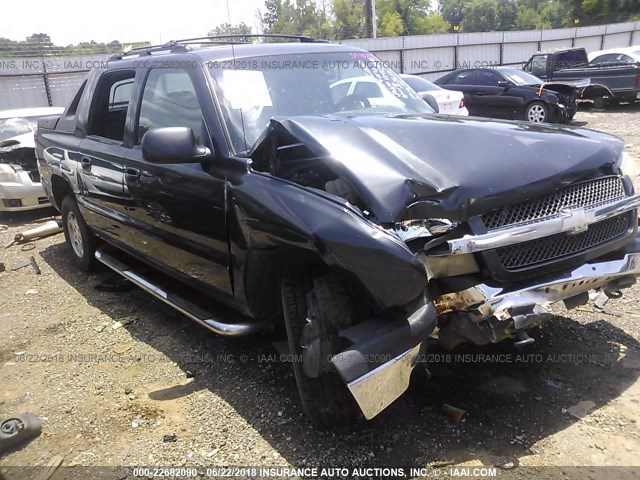 3GNEC12T34G236127 - 2004 CHEVROLET AVALANCHE C1500 GRAY photo 1