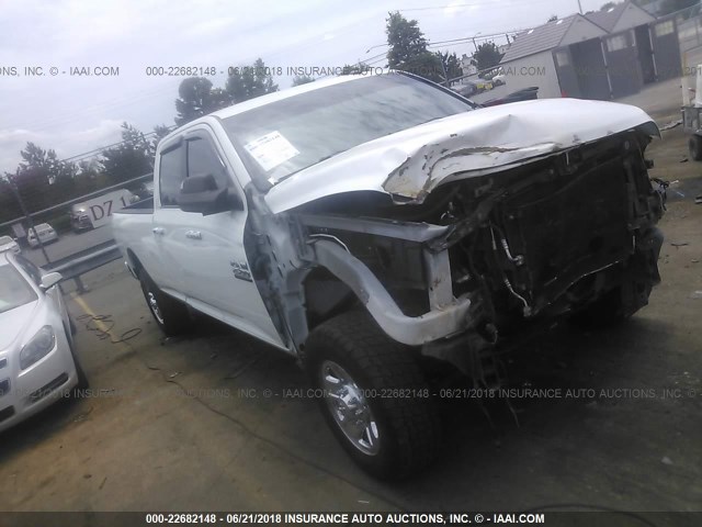 3C6UR5JL6FG524293 - 2015 RAM 2500 SLT WHITE photo 1