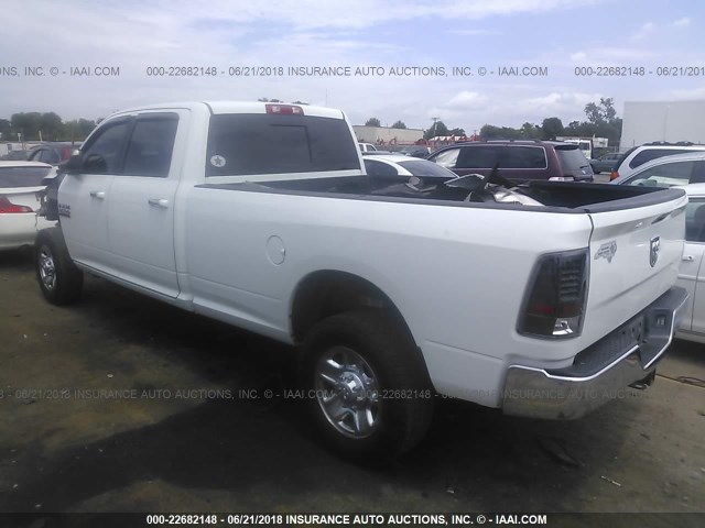 3C6UR5JL6FG524293 - 2015 RAM 2500 SLT WHITE photo 3