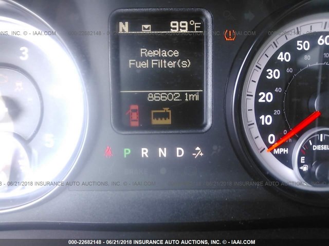 3C6UR5JL6FG524293 - 2015 RAM 2500 SLT Biały zdjęcie 7