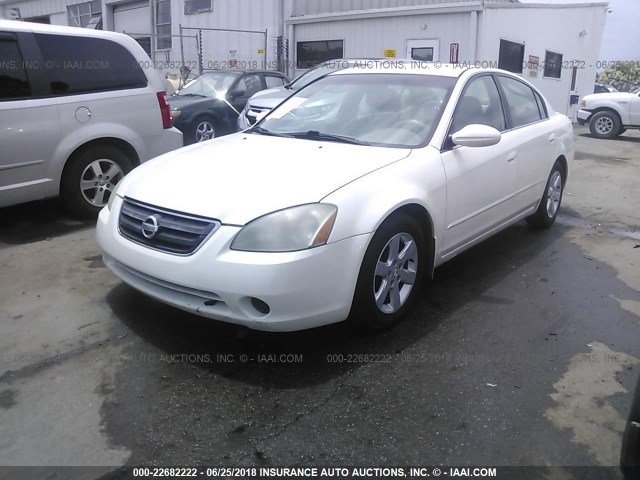 1N4AL11DX3C179708 - 2003 NISSAN ALTIMA S/SL WHITE photo 2