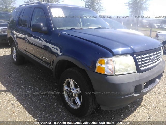 1FMZU72K94UC24395 - 2004 FORD EXPLORER XLS/XLS SPORT BLUE photo 1