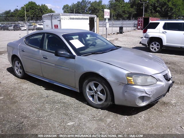 2G2WP552061227039 - 2006 PONTIAC GRAND PRIX SILVER photo 1