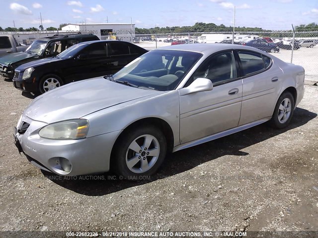 2G2WP552061227039 - 2006 PONTIAC GRAND PRIX SILVER photo 2