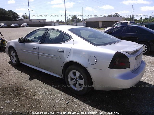 2G2WP552061227039 - 2006 PONTIAC GRAND PRIX SILVER photo 3