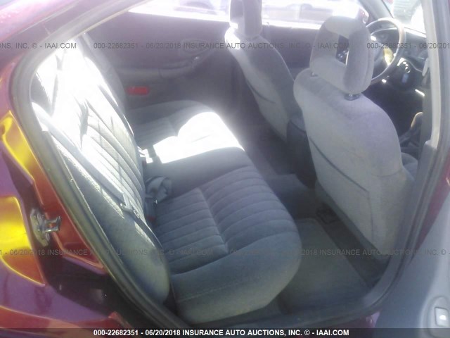 1G2WK52J61F132268 - 2001 PONTIAC GRAND PRIX SE 勃艮第红 照片 8