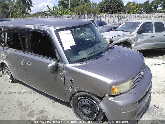 JTLKT324750170496 - 2005 TOYOTA SCION XB ვერცხლისფერი ფოტო 1
