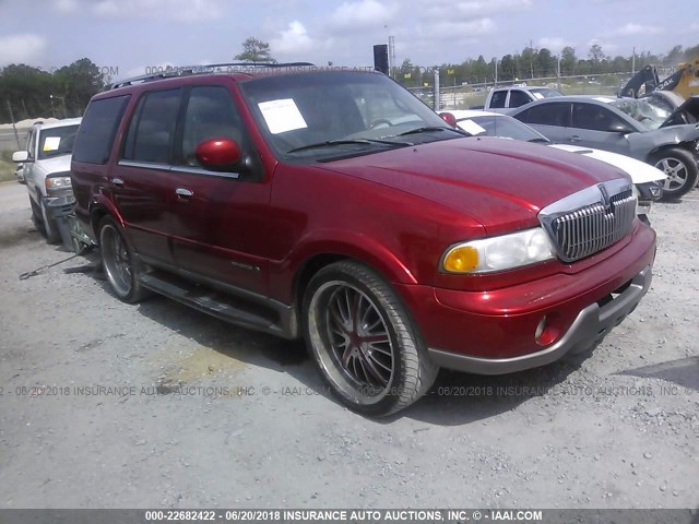 5LMEU27R12LJ05487 - 2002 LINCOLN NAVIGATOR RED photo 1