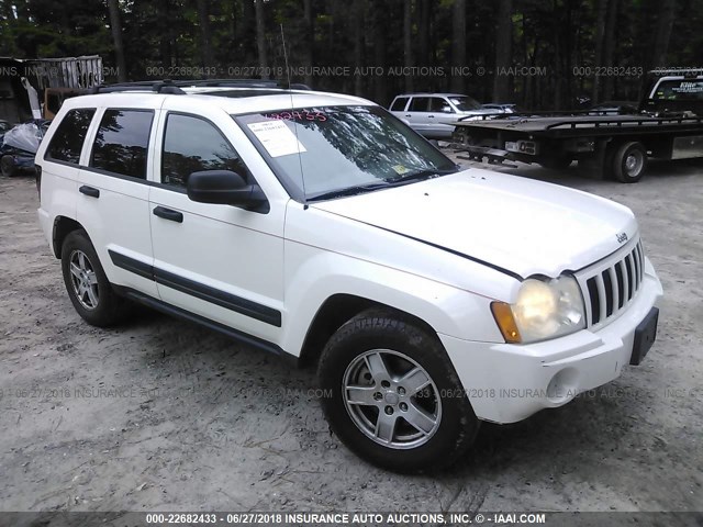 1J4GR48K85C515457 - 2005 JEEP GRAND CHEROKEE LAREDO/COLUMBIA/FREEDOM 白色 照片 1