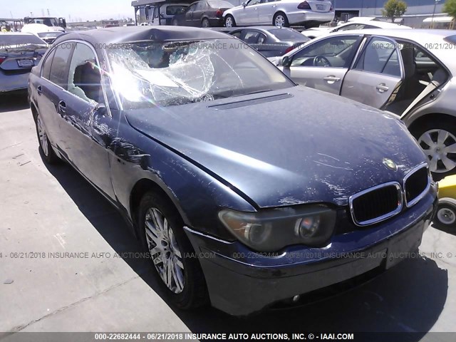 WBAGL63482DP51136 - 2002 BMW 745 I BLACK photo 1