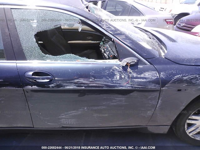 WBAGL63482DP51136 - 2002 BMW 745 I BLACK photo 6