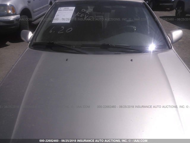 JT2BF22K8W0095619 - 1998 TOYOTA CAMRY CE/LE/XLE GOLD photo 6