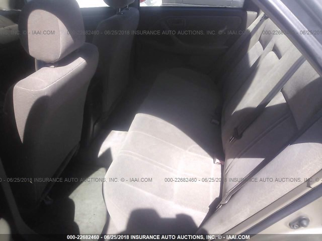 JT2BF22K8W0095619 - 1998 TOYOTA CAMRY CE/LE/XLE GOLD photo 8