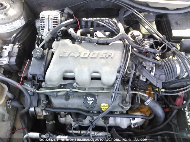 1G2NF52EX4M680017 - 2004 PONTIAC GRAND AM SE1 GOLD photo 10