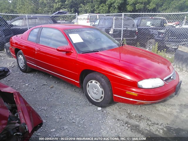 2G1WW12M7X9132793 - 1999 CHEVROLET MONTE CARLO LS RED photo 1