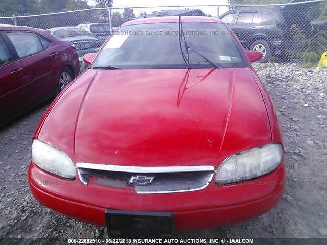 2G1WW12M7X9132793 - 1999 CHEVROLET MONTE CARLO LS 红色 照片 6