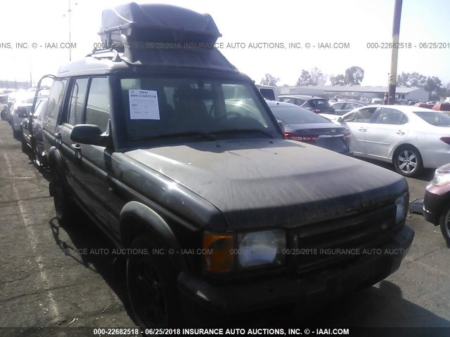 SALTY154XYA245636 - 2000 LAND ROVER DISCOVERY II  BLACK photo 1