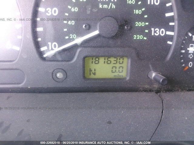 SALTY154XYA245636 - 2000 LAND ROVER DISCOVERY II  შავი ფოტო 7