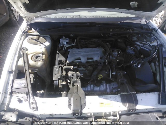 1G3WH52M6VF349409 - 1997 OLDSMOBILE CUTLASS SUPREME SL 白色 照片 10