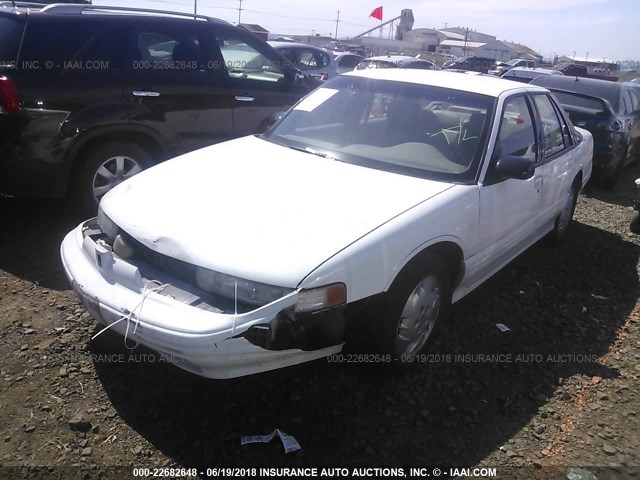 1G3WH52M6VF349409 - 1997 OLDSMOBILE CUTLASS SUPREME SL 白色 照片 2