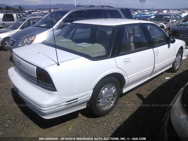 1G3WH52M6VF349409 - 1997 OLDSMOBILE CUTLASS SUPREME SL 白色 照片 4
