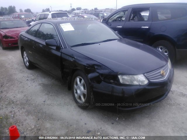 2T1CF22P13C609738 - 2003 TOYOTA CAMRY SOLARA SE/SLE BLACK photo 1