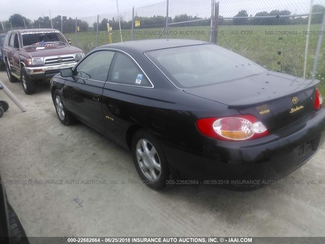 2T1CF22P13C609738 - 2003 TOYOTA CAMRY SOLARA SE/SLE შავი ფოტო 3