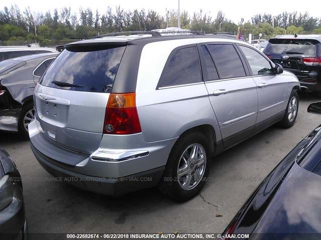 2C8GM68454R631463 - 2004 CHRYSLER PACIFICA SILVER photo 4