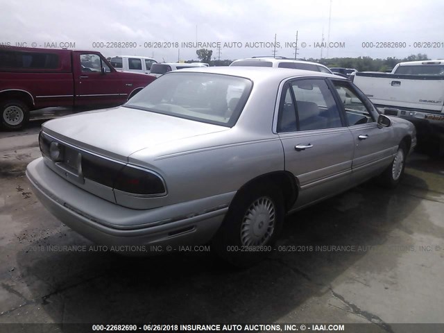 1G4HR52KXVH567521 - 1997 BUICK LESABRE LIMITED SILVER photo 4