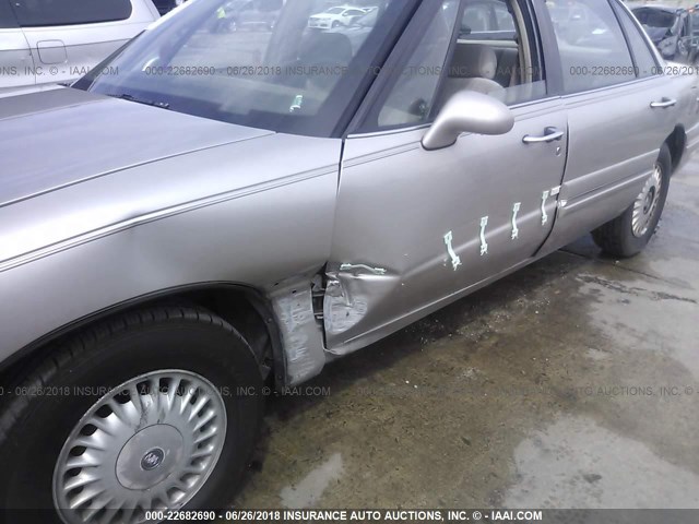 1G4HR52KXVH567521 - 1997 BUICK LESABRE LIMITED SILVER photo 6