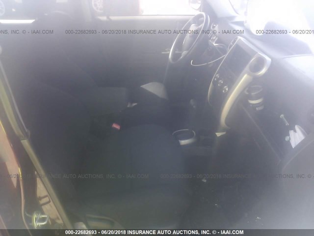 JTLKT324350196738 - 2005 TOYOTA SCION XB ბურგუნდია ფოტო 5