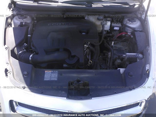 1G1ZC5E13BF283323 - 2011 CHEVROLET MALIBU 1LT 灰色 照片 10