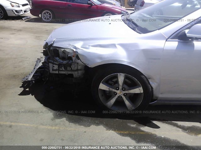 1G1ZC5E13BF283323 - 2011 CHEVROLET MALIBU 1LT 灰色 照片 6