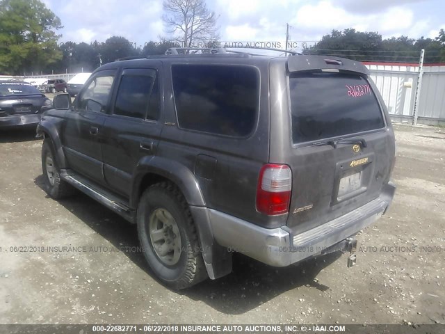 JT3HN87R2W0153001 - 1998 TOYOTA 4RUNNER LIMITED BROWN photo 3