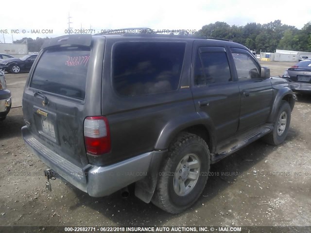 JT3HN87R2W0153001 - 1998 TOYOTA 4RUNNER LIMITED BROWN photo 4