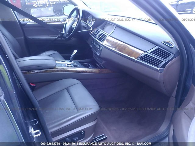 5UXFE83538L164790 - 2008 BMW X5 4.8I Dark Blue photo 5