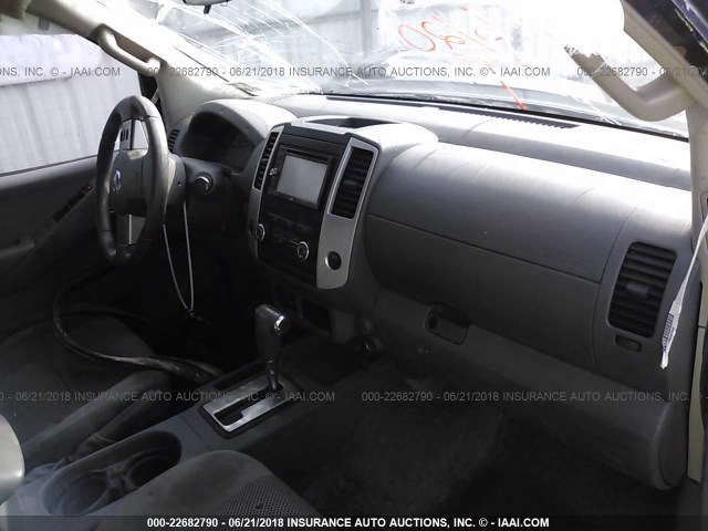 1N6AD0ER3CC444456 - 2012 NISSAN FRONTIER S/SV/SL/PRO-4X BLACK photo 5