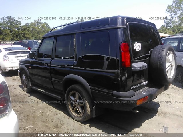 SALTY14443A771612 - 2003 LAND ROVER DISCOVERY II SE BLACK photo 3