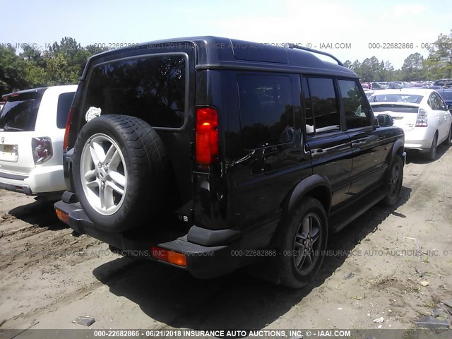 SALTY14443A771612 - 2003 LAND ROVER DISCOVERY II SE BLACK photo 4