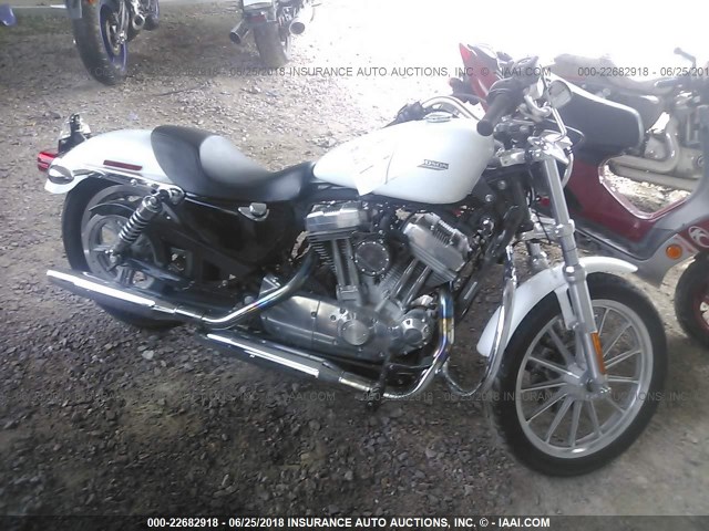 1HD4CR2167K453376 - 2007 HARLEY-DAVIDSON XL883 L WHITE photo 1