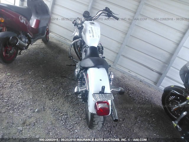 1HD4CR2167K453376 - 2007 HARLEY-DAVIDSON XL883 L WHITE photo 6