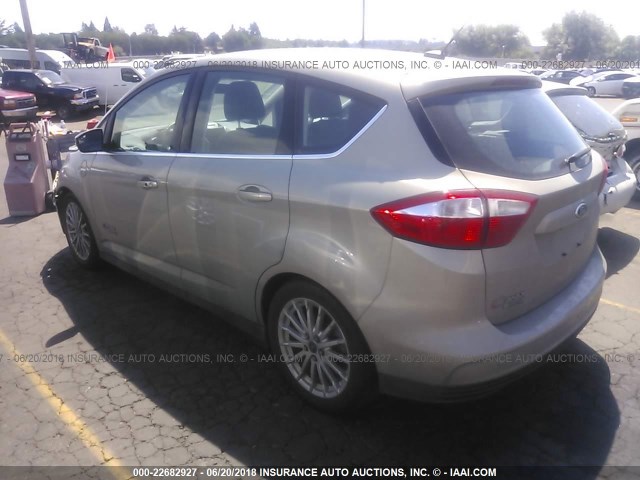 1FADP5CU3FL104424 - 2015 FORD C-MAX PREMIUM SEL TAN photo 3