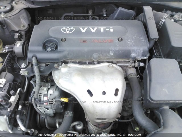 4T1BE46K17U077095 - 2007 TOYOTA CAMRY NEW GENERAT CE/LE/XLE/SE GRAY photo 10