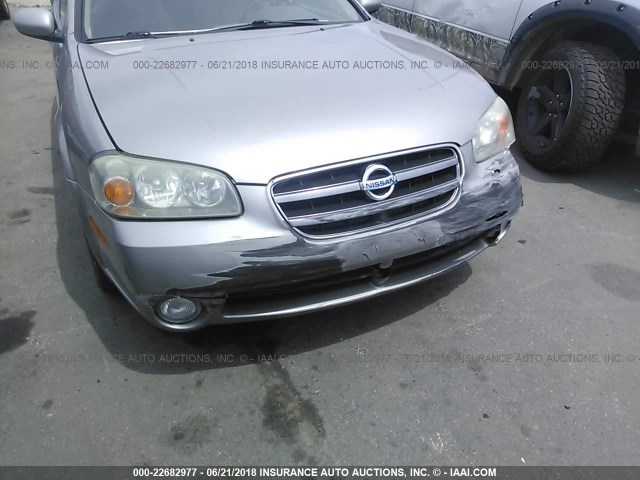 JN1DA31D93T507003 - 2003 NISSAN MAXIMA GLE/GXE/SE SILVER photo 6