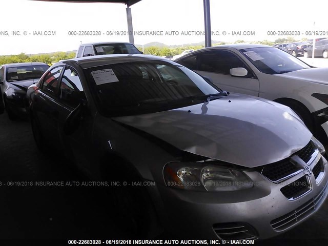 1B3EL36X74N366325 - 2004 DODGE STRATUS SE SILVER photo 1