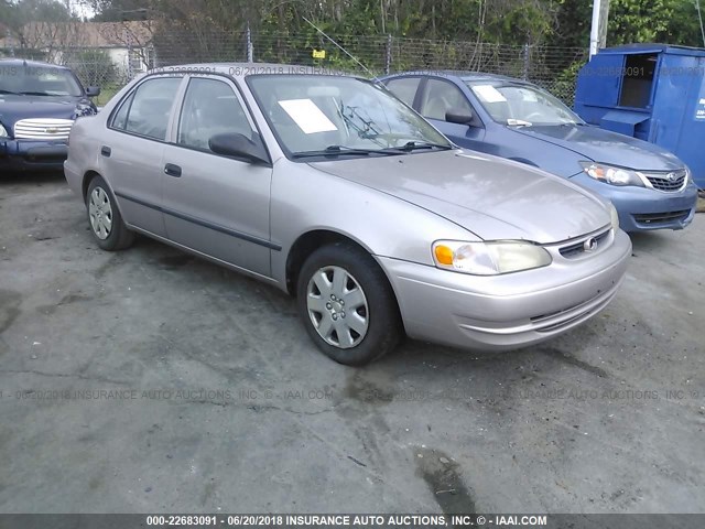 1NXBR12EXYZ331326 - 2000 TOYOTA COROLLA VE/CE/LE 棕色 照片 1