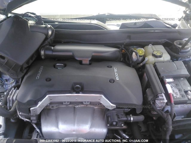 1G11C5SA6DF217627 - 2013 CHEVROLET MALIBU 1LT 蓝色 照片 10