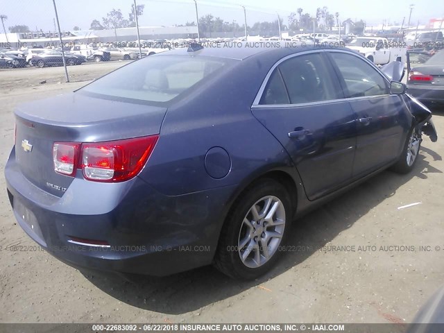 1G11C5SA6DF217627 - 2013 CHEVROLET MALIBU 1LT 蓝色 照片 4